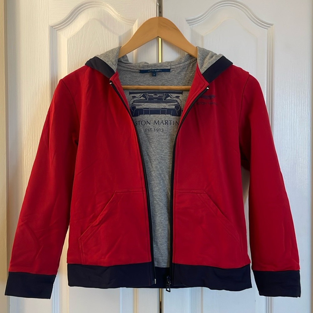 Simonetta x Aston Martin boys’ zip hoodie (size 8)